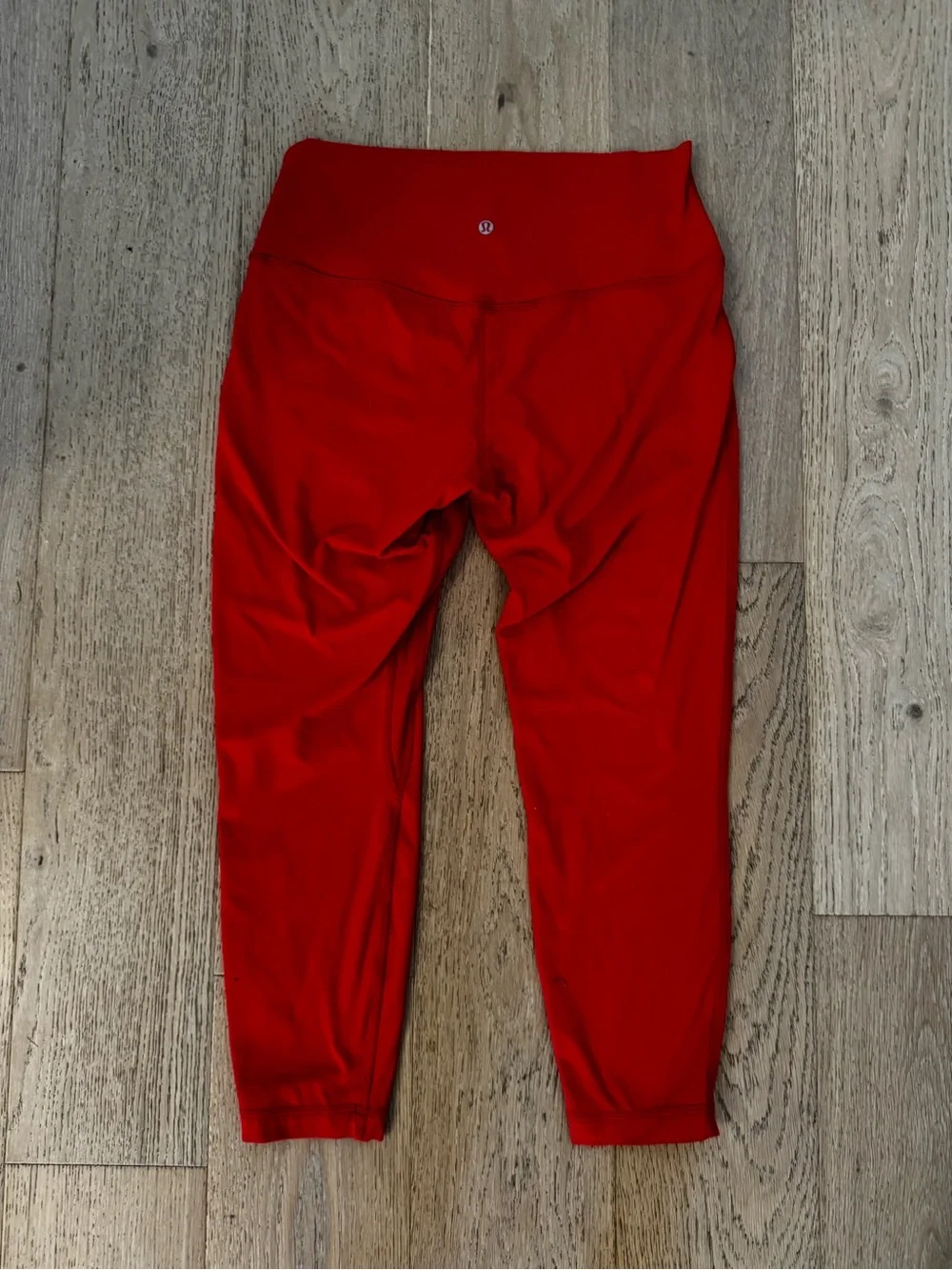 Lululemon Align High Rise Pant 25 Love Red Double Lined Size 12